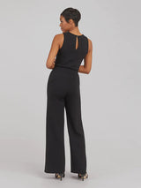 2Pcs Tank Top Wide Leg Pants Romper