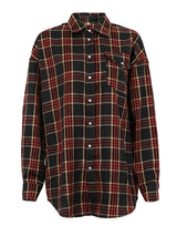 Check Printed Long Sleeve Shirt