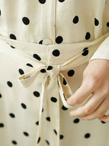Kafiloe Polka Dot Pajama Set