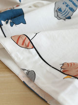 Cat Print Cotton Pajama Set