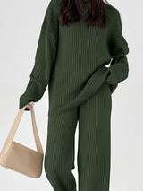 Turtleneck Essential Knit Set