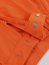 Hight Waist Orange Long Pants