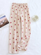 Cotton Printed Pajama Pants