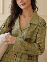 Kafiloe Bear Cotton Pajama Set