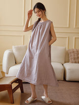 Casual Cotton Sleeveless Nightdress