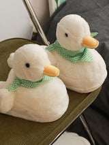 Cute Duck Fluffy Slippers