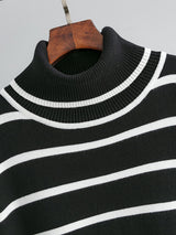 Turtleneck Stripe Sweater