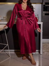 Holiday Cami Nightgown & Robe Set