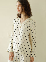 Kafiloe Polka Dot Pajama Set