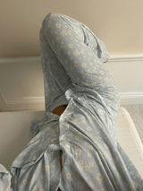 Cozy Sweet Fruit Print Pajama Set