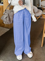 Vintage Loose Striped Long Pants