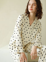 Kafiloe Polka Dot Pajama Set
