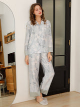 Kafiloe Mist Flower Pajama Set