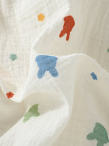 Rabbit Print Cotton Pajama Set