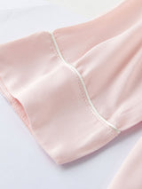 Petal Collar Sleep Shirt Dress