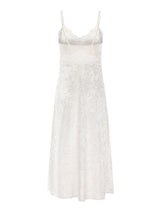 Kafiloe Velvet Lace Slip Nightgown