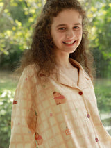 Kafiloe Capybara Cotton Pajama Set