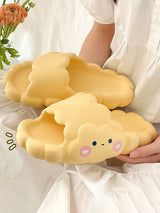 Cute Cloud Design Soft Indoor Slipper