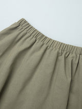 Sleeveless Tank Top & Skirt Set