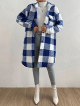 Plaid Fleece Jacket