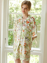 Bamboo Button Cotton Pajama Set