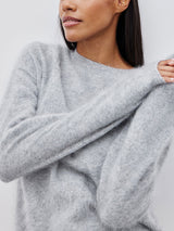 Solid Crew Neck Sweater