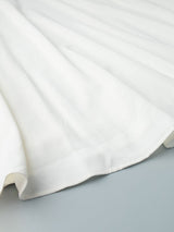 Square Neck High Waist Midi Dress