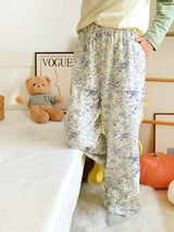 Printed Cotton Pajama Pants