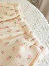 Cute Half Sleeve Pajamas Set