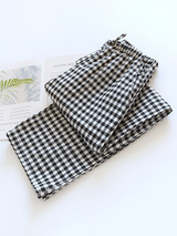 Cotton Check Printed Couple Pajama Pants