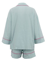 Colorblock Casual Two Piece Set