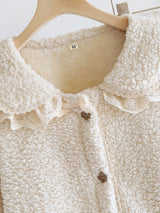Sherpa Doll Collar Pajama Set