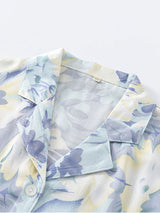 Kafiloe Vintage Print Pajama Set