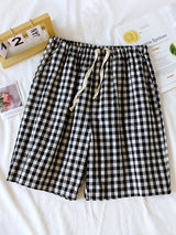 Classic Plaid Pajama Shorts