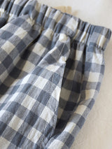 Classic Plaid Pajama Shorts