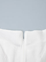 Bow Tie Off Shoulder Mini Dress