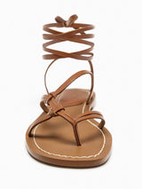 Strappy Flat Roman Sandals