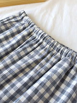Classic Plaid Pajama Shorts