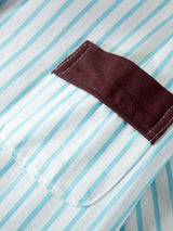 Kafiloe Striped Cotton Pajama Set