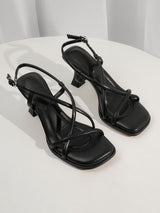 Strappy Block Heel Sandals