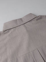 Casual Cotton Shirt & Shorts Set