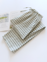 Cotton Check Printed Couple Pajama Pants