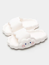 Cute Cloud Design Soft Indoor Slipper