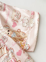 Sweet Bear & Cake Short Sleeve Pajama Set