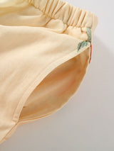 Persimmon Print Cotton Pajama Set