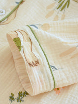 Cotton Cartoon Print Pajamas Set