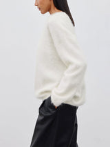 Solid Crew Neck Sweater