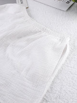 Cotton Camisole Top & Shorts Set