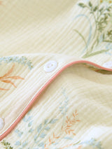 Two Pieces Floral Long Sleeve Pajamas