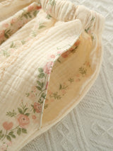 Spaghetti Strap Floral Pajama Shorts Set